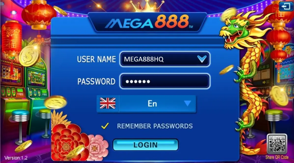 mega888 login